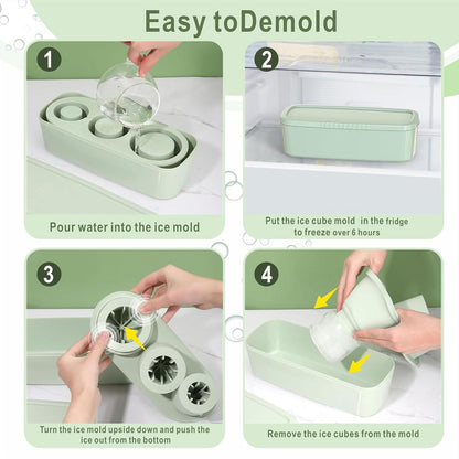 IceFit - Molde de Hielo Compatible con Termos y Tomatodo Stanley